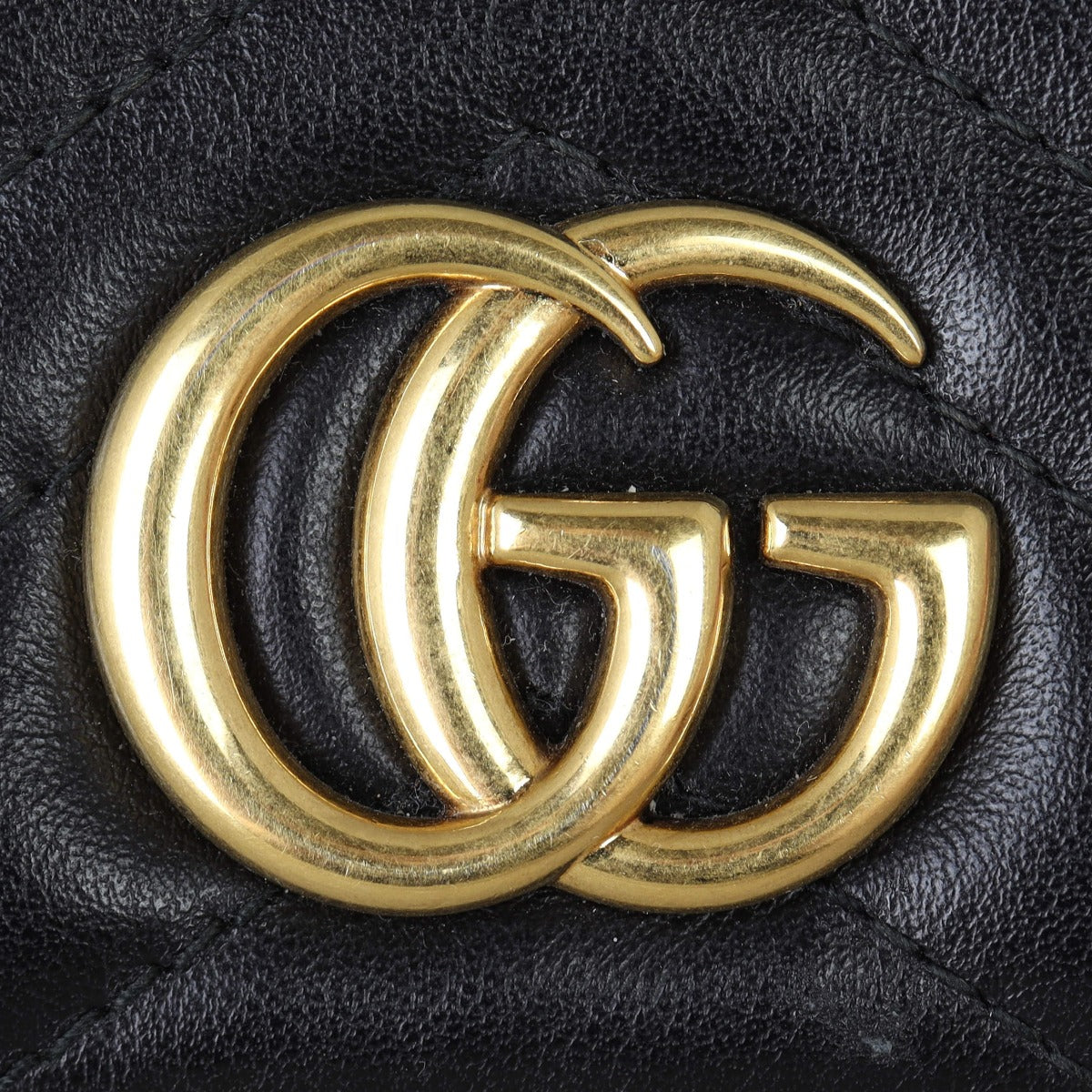 Gucci GG Marmont Matelasse Continental Wallet Hardware