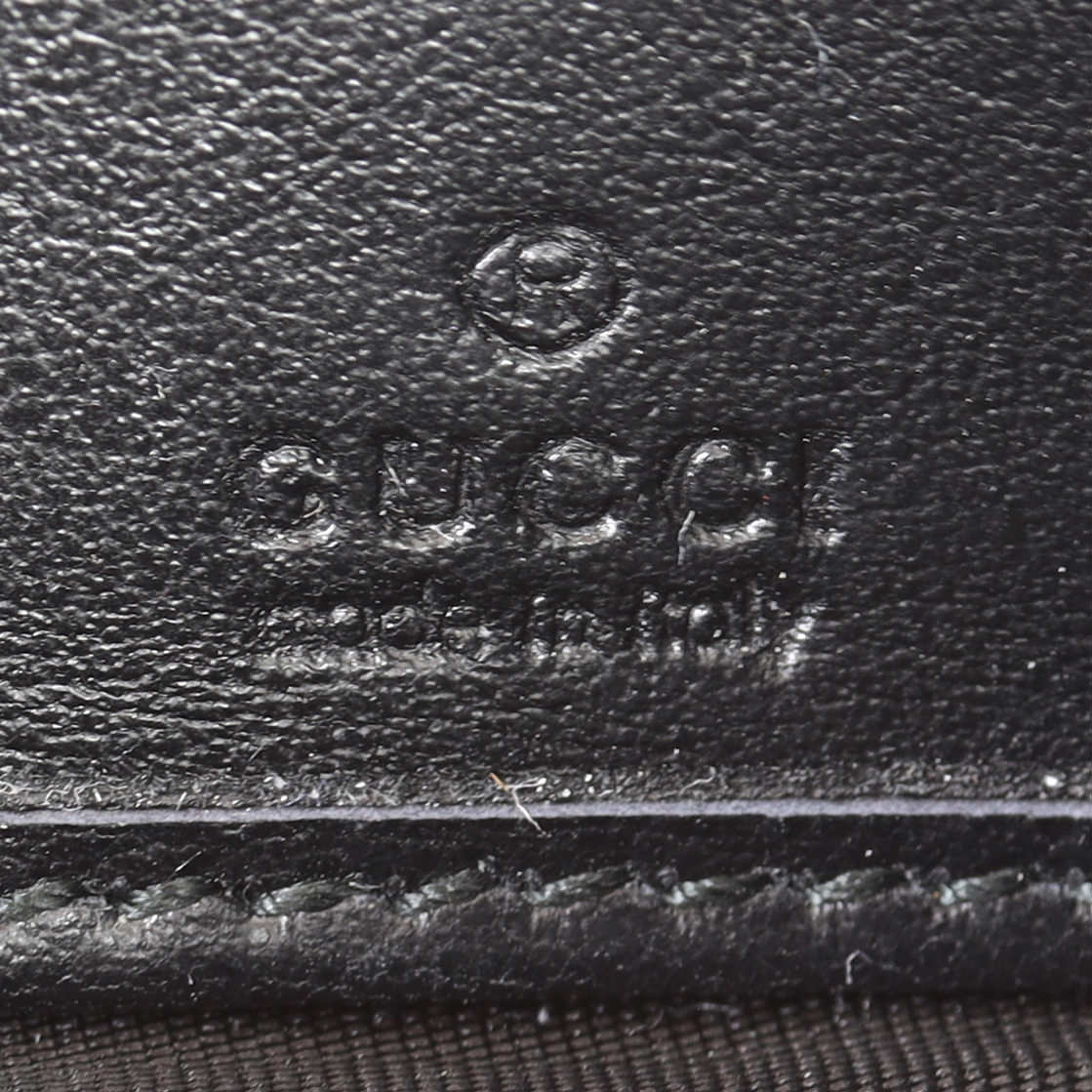 Gucci GG Marmont Matelasse Continental Wallet Interior Stamp