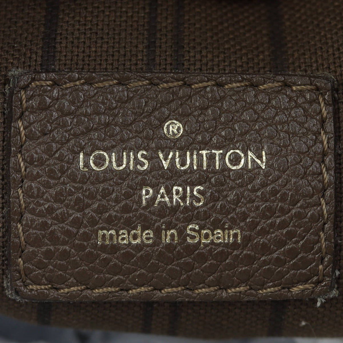 Louis Vuitton Citadine Monogram Empreinte Interior Stamp