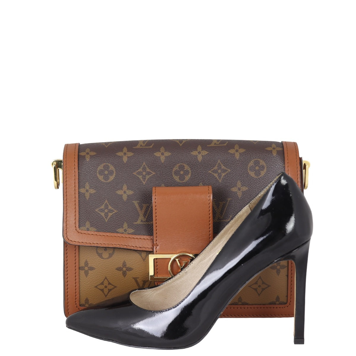 Louis Vuitton Dauphine MM Monogram Reverse