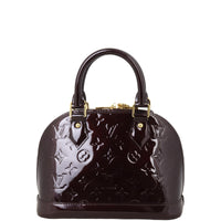 Louis Vuitton Alma BB Monogram Vernis | Gold Hardware