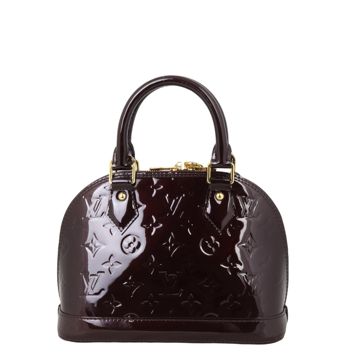 Louis Vuitton Alma BB Monogram Vernis | Gold Hardware