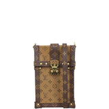 Louis Vuitton Vertical Trunk Pochette Monogram Reverse