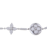 Louis Vuitton Colour Blossom Diamond 18k White Gold Bracelet