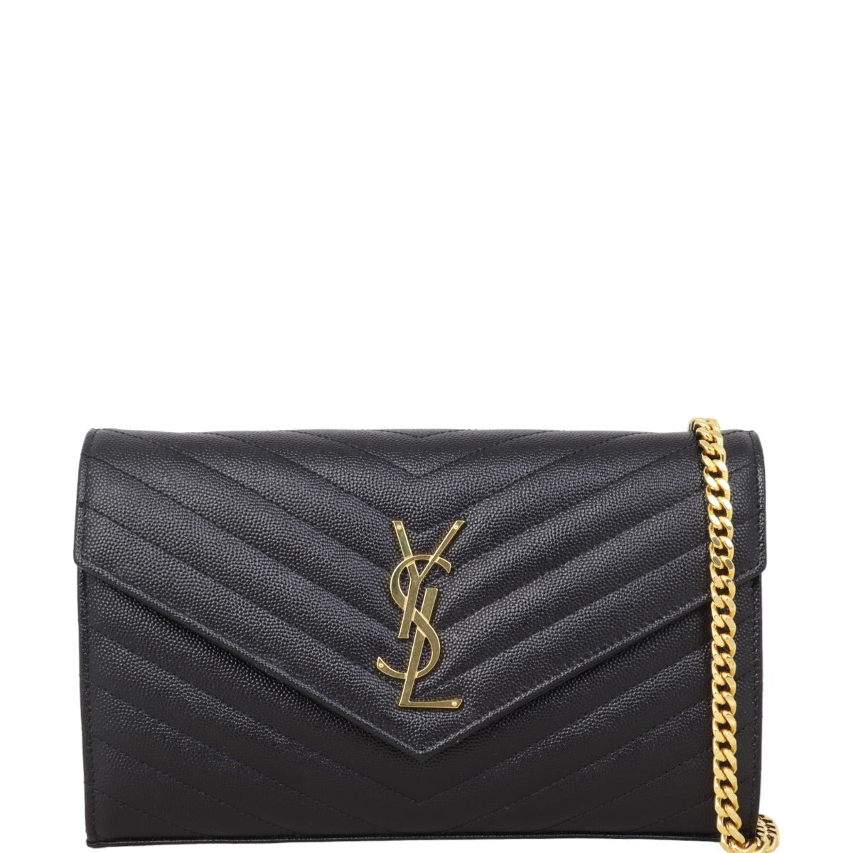 Saint Laurent Cassandre Chain Wallet