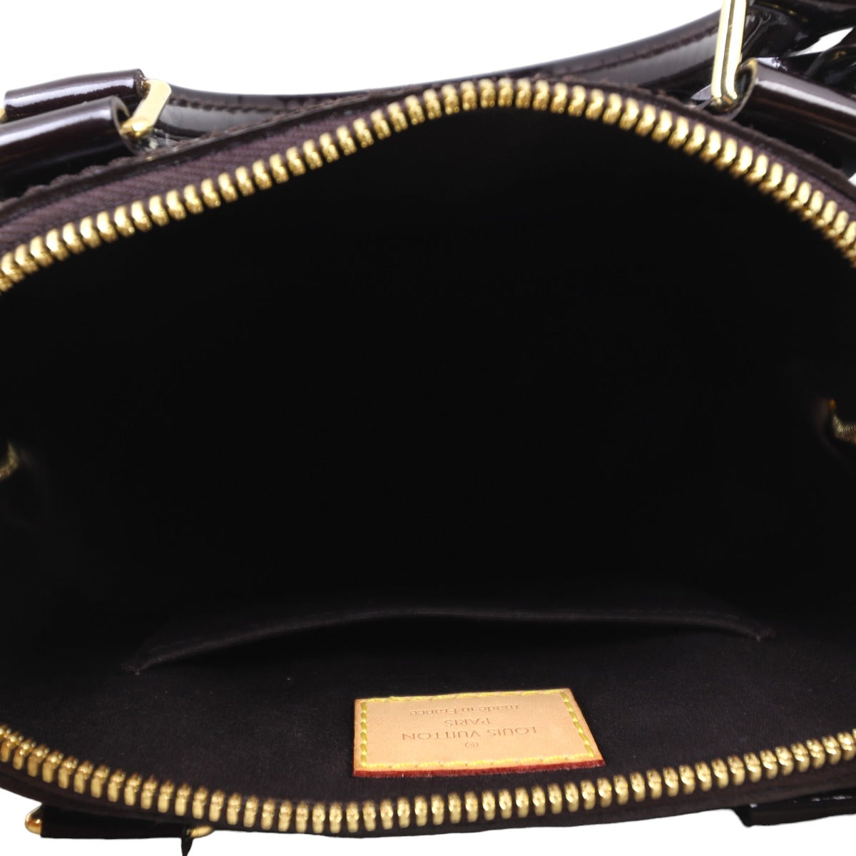 Louis Vuitton Alma BB Monogram Vernis | Gold Hardware