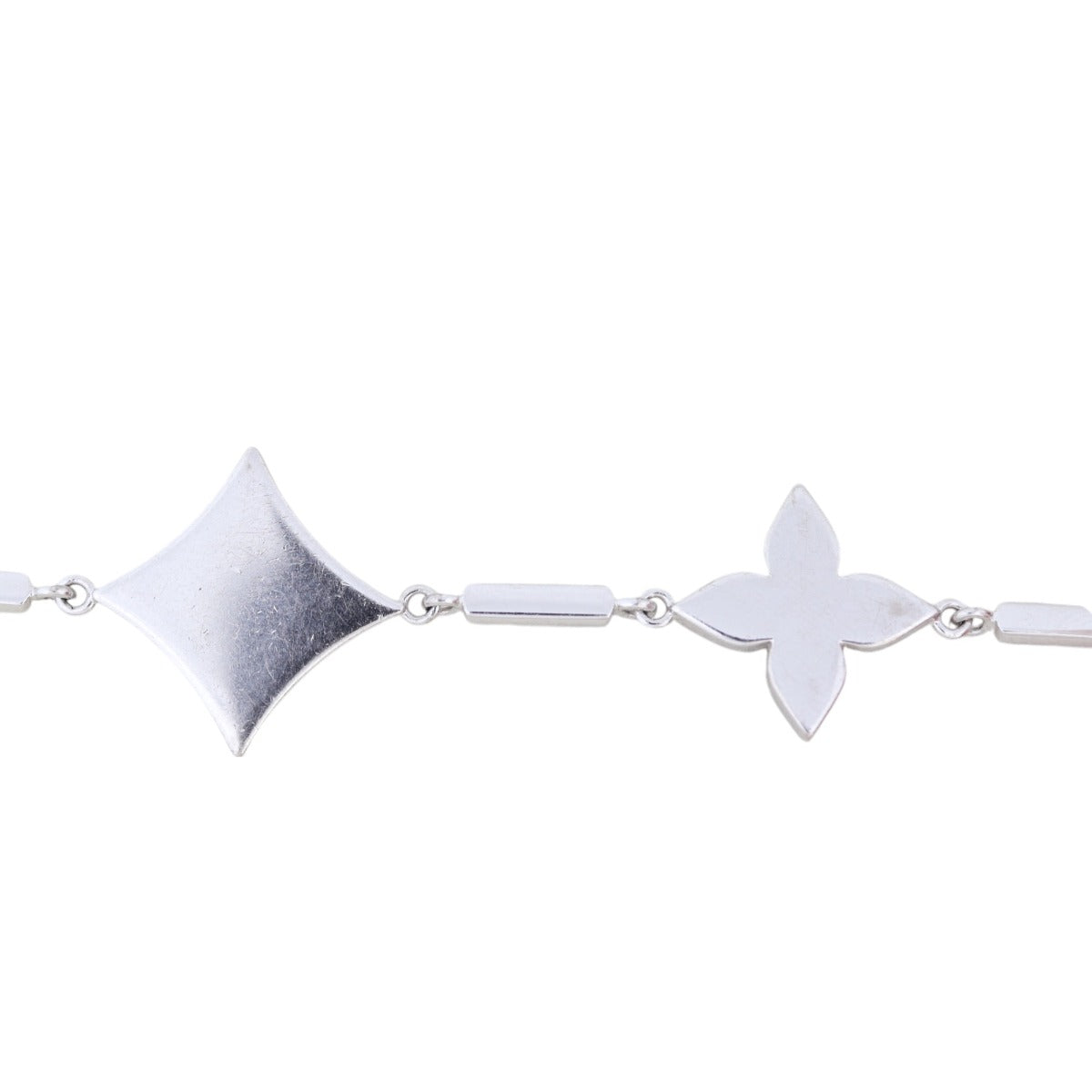Louis Vuitton Colour Blossom Diamond 18k White Gold Bracelet