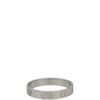 Cartier Love Wedding Band Platinum