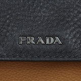 Prada Vitello Daino Double Bag Large Hardware