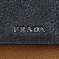 Prada Vitello Daino Double Bag Large Hardware