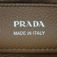 Prada Vitello Daino Double Bag Large Interior Stamp