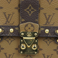 Louis Vuitton Vertical Trunk Pochette Monogram Reverse