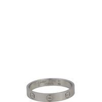 Cartier Love Wedding Band Platinum