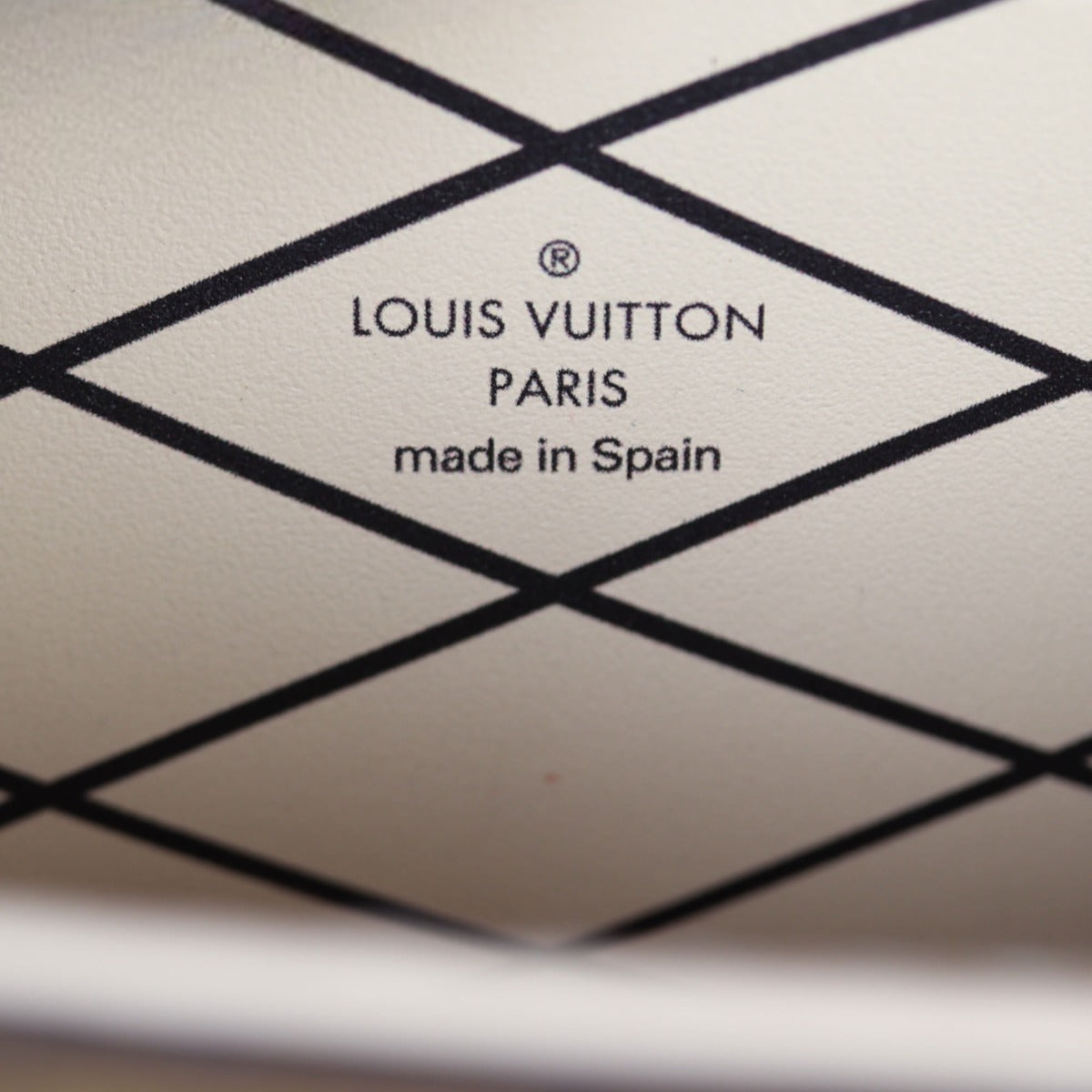 Louis Vuitton Vertical Trunk Pochette Monogram Reverse