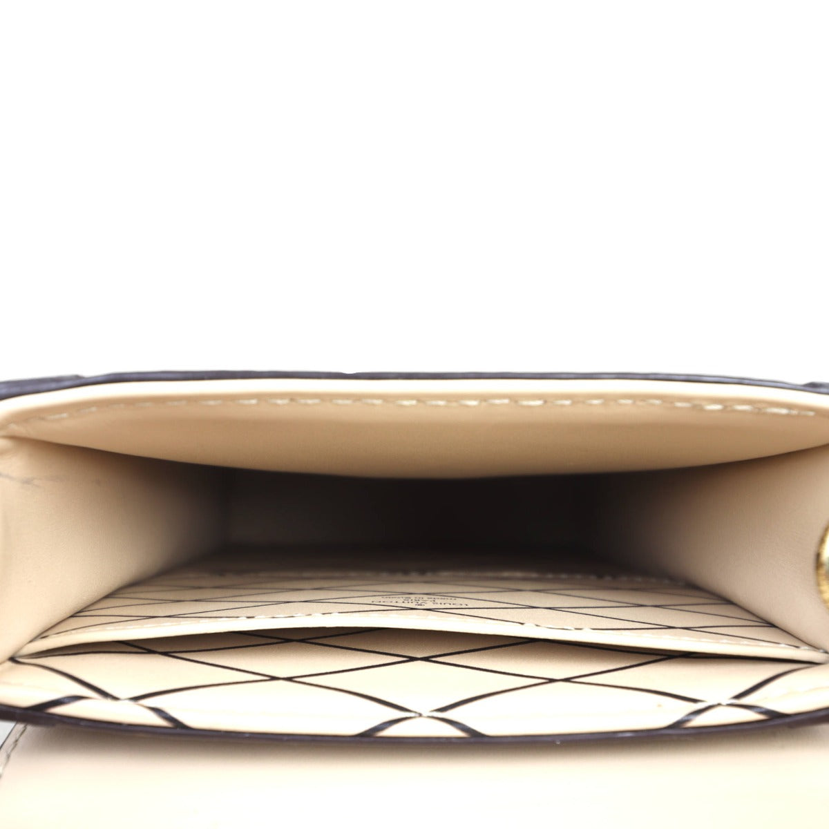 Louis Vuitton Vertical Trunk Pochette Monogram Reverse