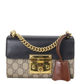 Gucci GG Supreme Padlock Small Shoulder Bag