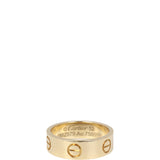 Cartier Love Ring 18k Yellow Gold