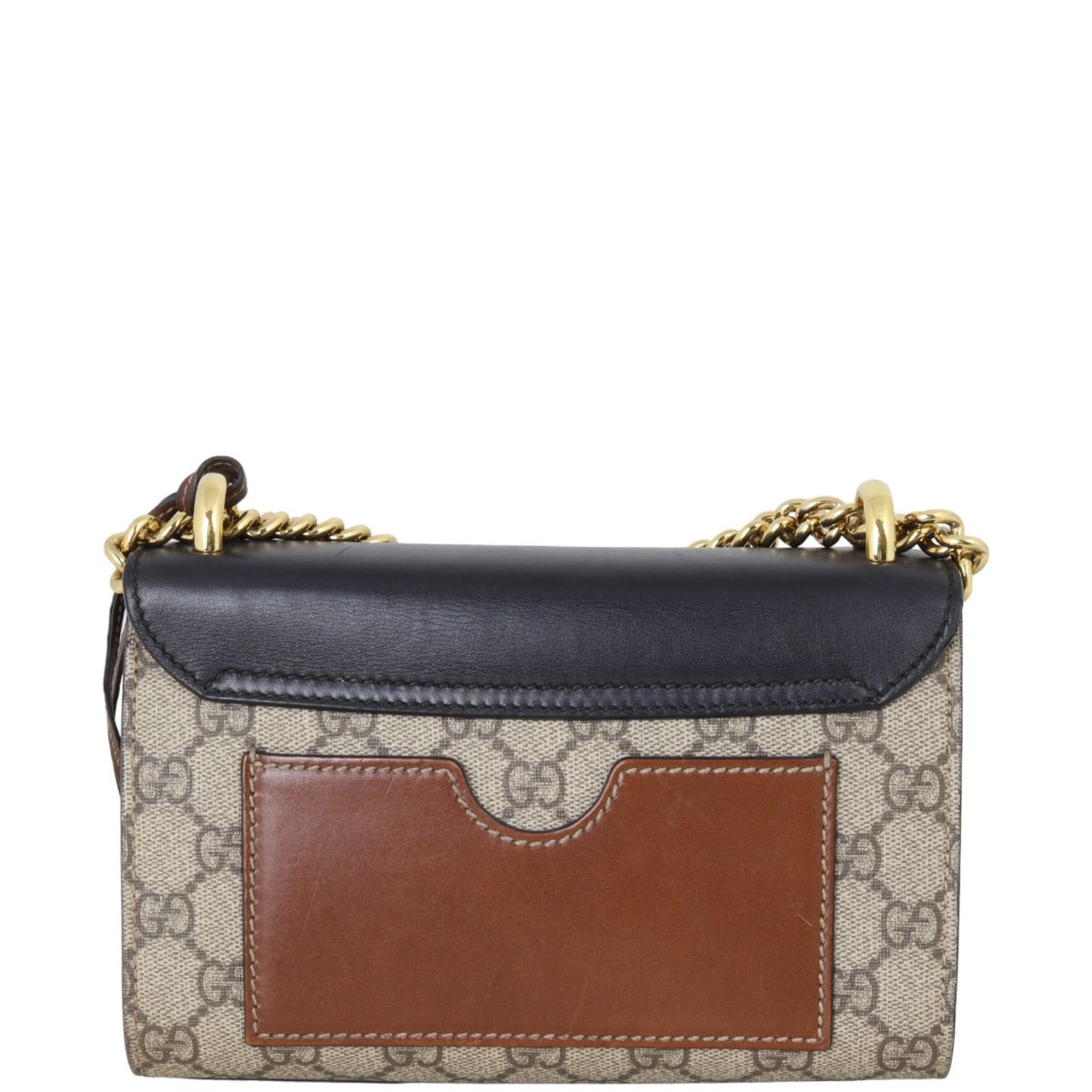 Gucci GG Supreme Padlock Small Shoulder Bag