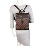 Louis Vuitton Soho Backpack Damier Ebene