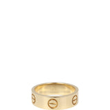 Cartier Love Ring 18k Yellow Gold