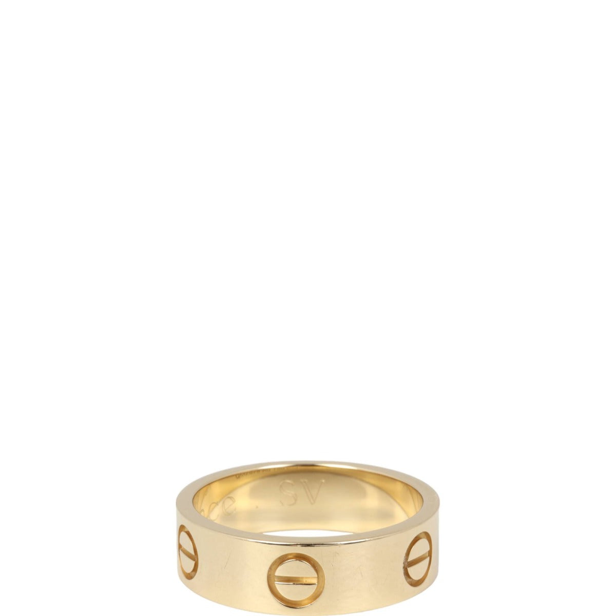 Cartier Love Ring 18k Yellow Gold