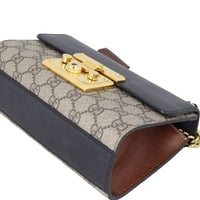 Gucci GG Supreme Padlock Small Shoulder Bag