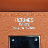 Hermes Kelly 35 Retourne Clemence Interior Stamp