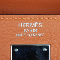 Hermes Kelly 35 Retourne Clemence Interior Stamp