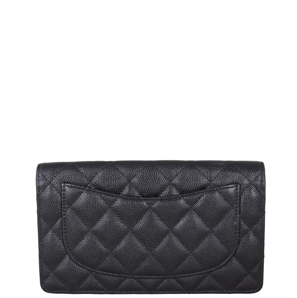 Chanel Classic CC Yen Wallet | Black Caviar