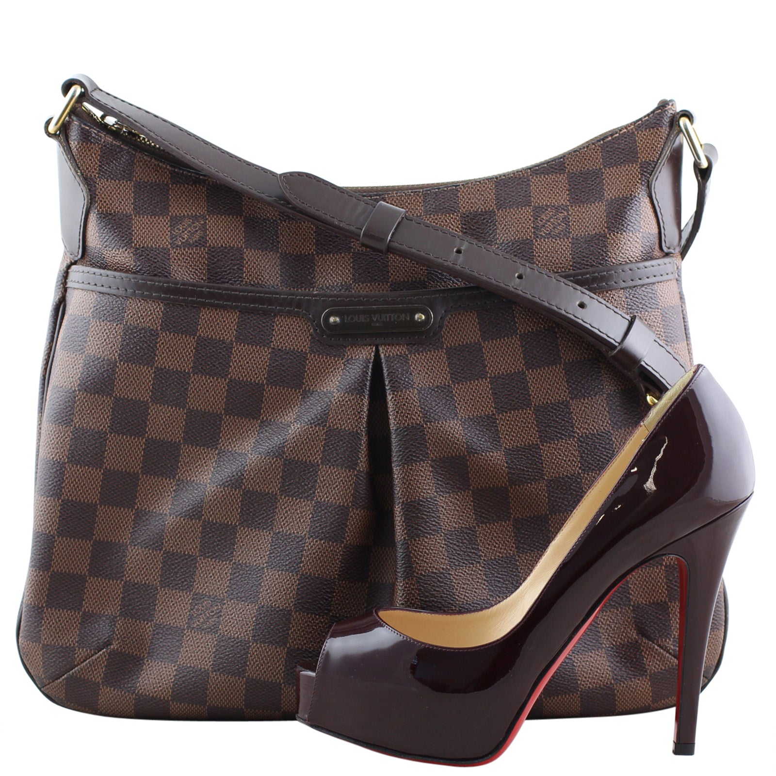 Louis Vuitton Bloomsbury PM Damier Ebene Scale