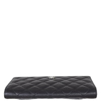 Chanel Classic CC Yen Wallet | Black Caviar