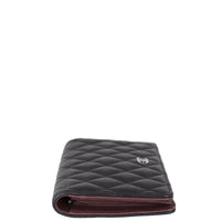 Chanel Classic CC Yen Wallet | Black Caviar