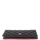 Chanel Classic CC Yen Wallet | Black Caviar