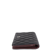 Chanel Classic CC Yen Wallet | Black Caviar