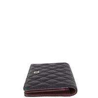 Chanel Classic CC Yen Wallet | Black Caviar