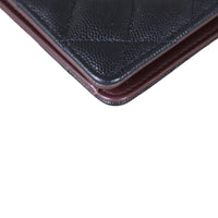 Chanel Classic CC Yen Wallet | Black Caviar