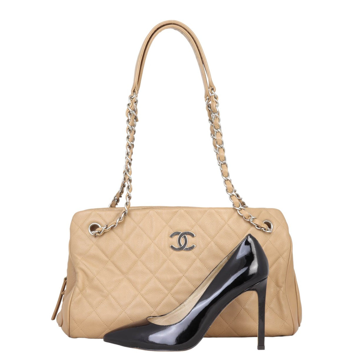 Chanel Quilted CC Tote