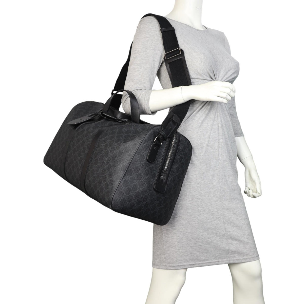 Gucci GG Supreme Carry-On Duffle Bag