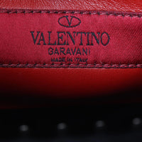 Valentino Rockstud Spike Medium Shoulder Bag Interior stamp