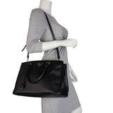 Prada Saffiano Lux Galleria Double Zip Tote Medium