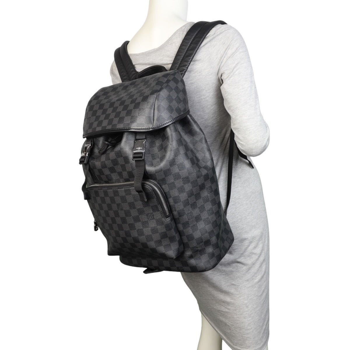 louis vuitton backpack zack Louis Vuitton Zack Backpack Damier Graphite – Luxe.It.Fwd