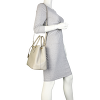 Prada Saffiano Lux Galleria Double Zip Tote Medium