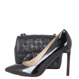 Chanel Classic Flap Mini Square | Black Quilted Caviar