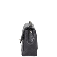 Chanel Classic Flap Mini Square | Black Quilted Caviar