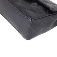 Chanel Classic Flap Mini Square | Black Quilted Caviar