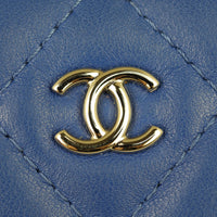 Chanel Classic O-Case Mini (blue) Hadware
