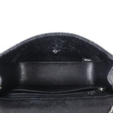 Chanel Classic Flap Mini Square | Black Quilted Caviar