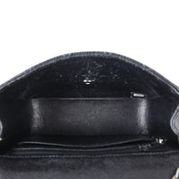 Chanel Classic Flap Mini Square | Black Quilted Caviar