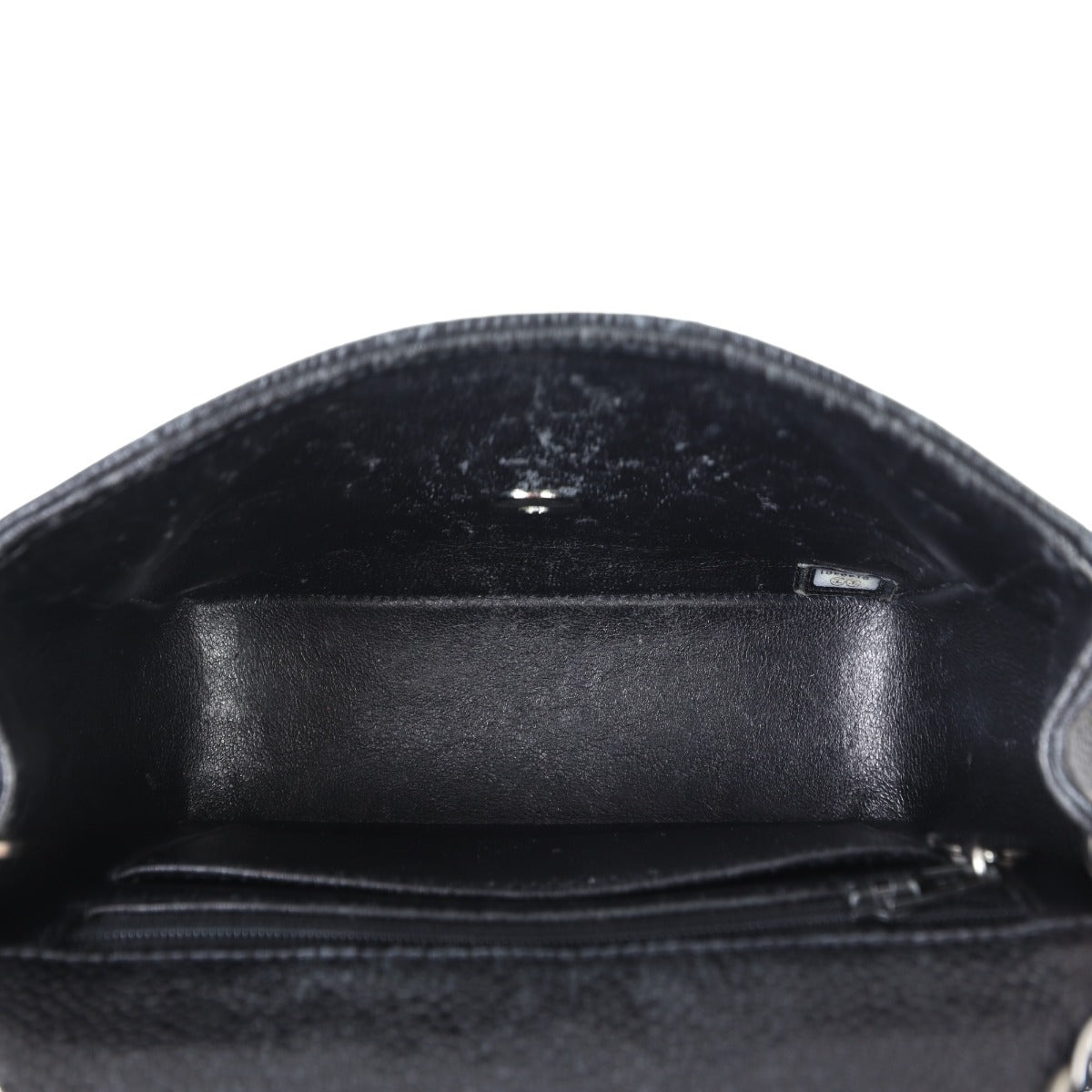 Chanel Classic Flap Mini Square | Black Quilted Caviar