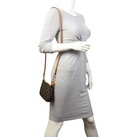 Louis Vuitton Pochette Accessories Monogram with Long Strap